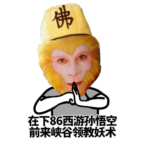 打游戏遇见妖怪怎么办##孙悟空西游记新皮肤# 孙悟空表情包在此,我看