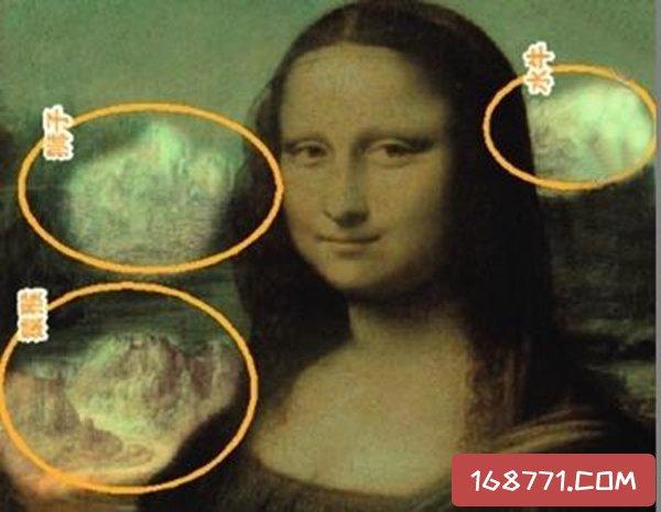 蒙娜丽莎身后有一条血河吗,达芬奇有很多画作都非常的