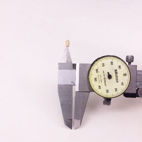 4x6mm橄榄形光面原色木珠