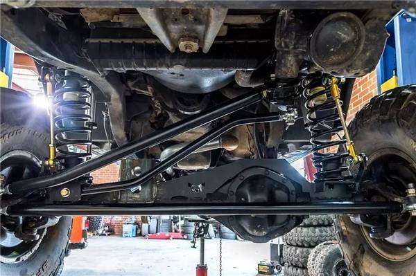 jeep牧马人tj, 升高3.5寸off road pro悬架案例