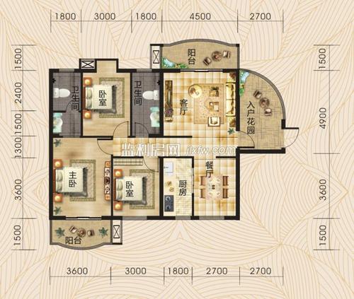 监利御景苑户型图-2,御景苑户型图,御景苑网上展厅,监利房网