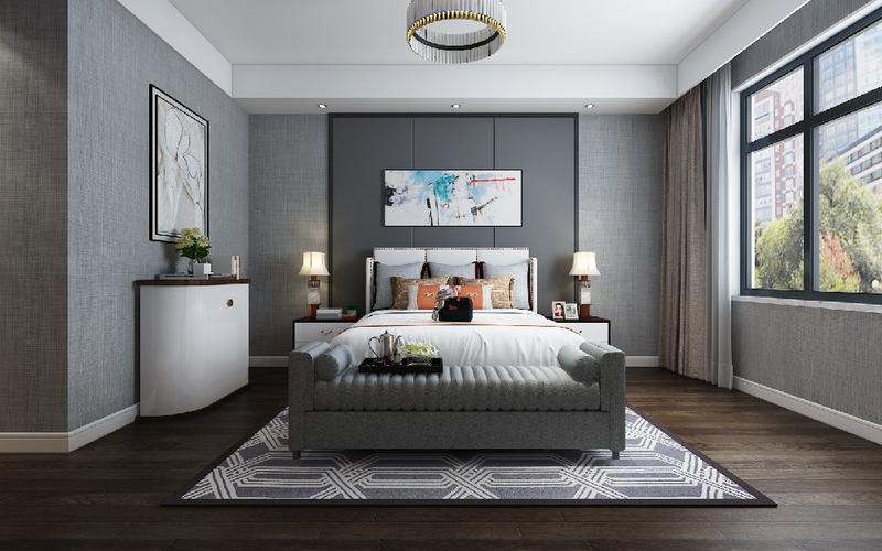 我们将原主卧重新布局确保休息区,衣帽间及卫生间相对独立互不干扰.