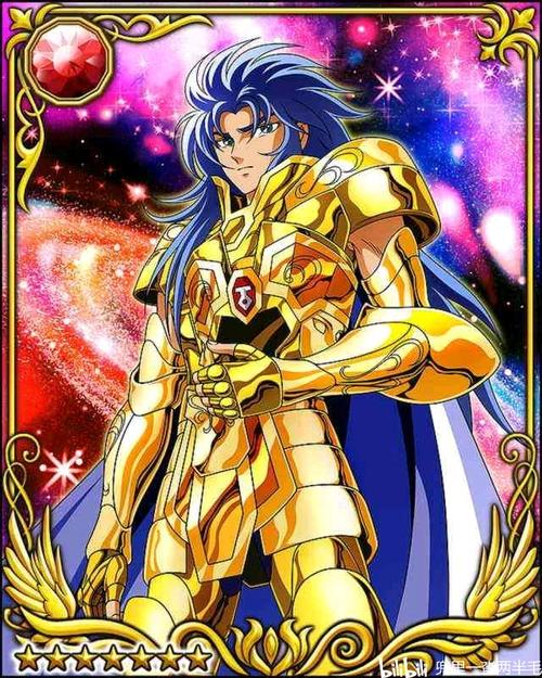 圣斗士星矢角色主题图片-黄金圣斗士双子座-撒加