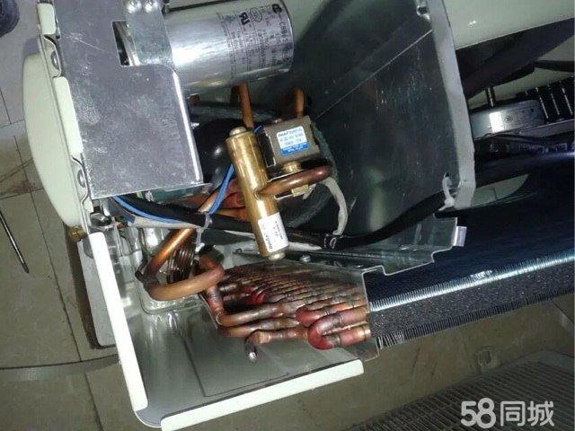 美的全新1.7匹冷暖空调低价处理外机双排管节能高效可问一