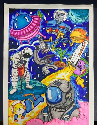 太厉害了2021年最新科幻画主题创意素材极其脑洞大开