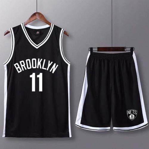 购客欧文11号球衣篮网队城市版杜兰特7号比赛训练篮球服套装 男女定制