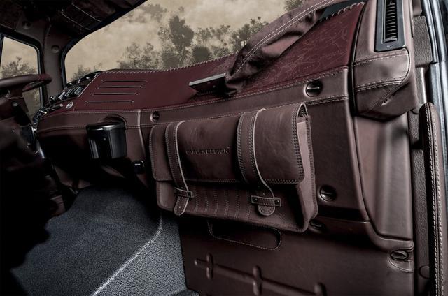 西部牛仔的家 奔驰卡车zetros内饰改装专属设计鉴赏