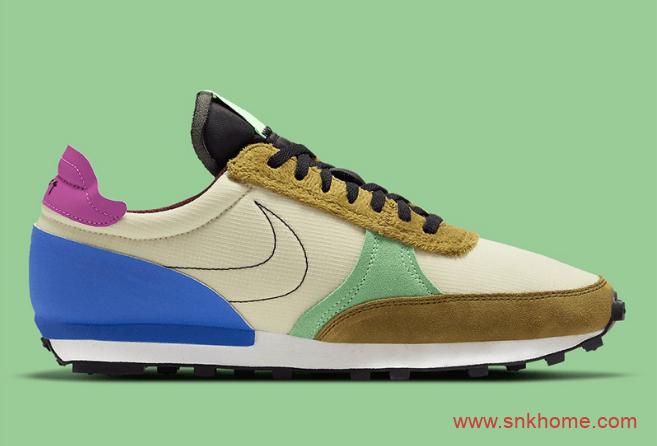 耐克复古跑鞋多材质鞋面nikedaybreaktype全新配色官图释出货号dc