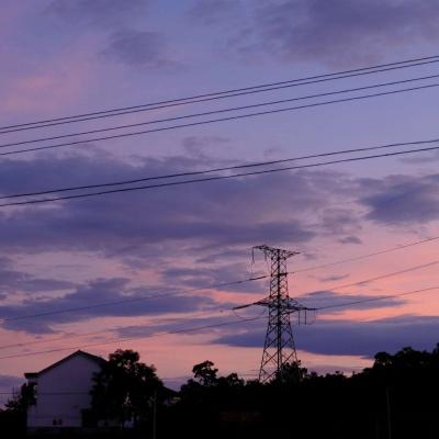 沫兮 唯美夕阳ins风高清背景图_风景静物头像_我要