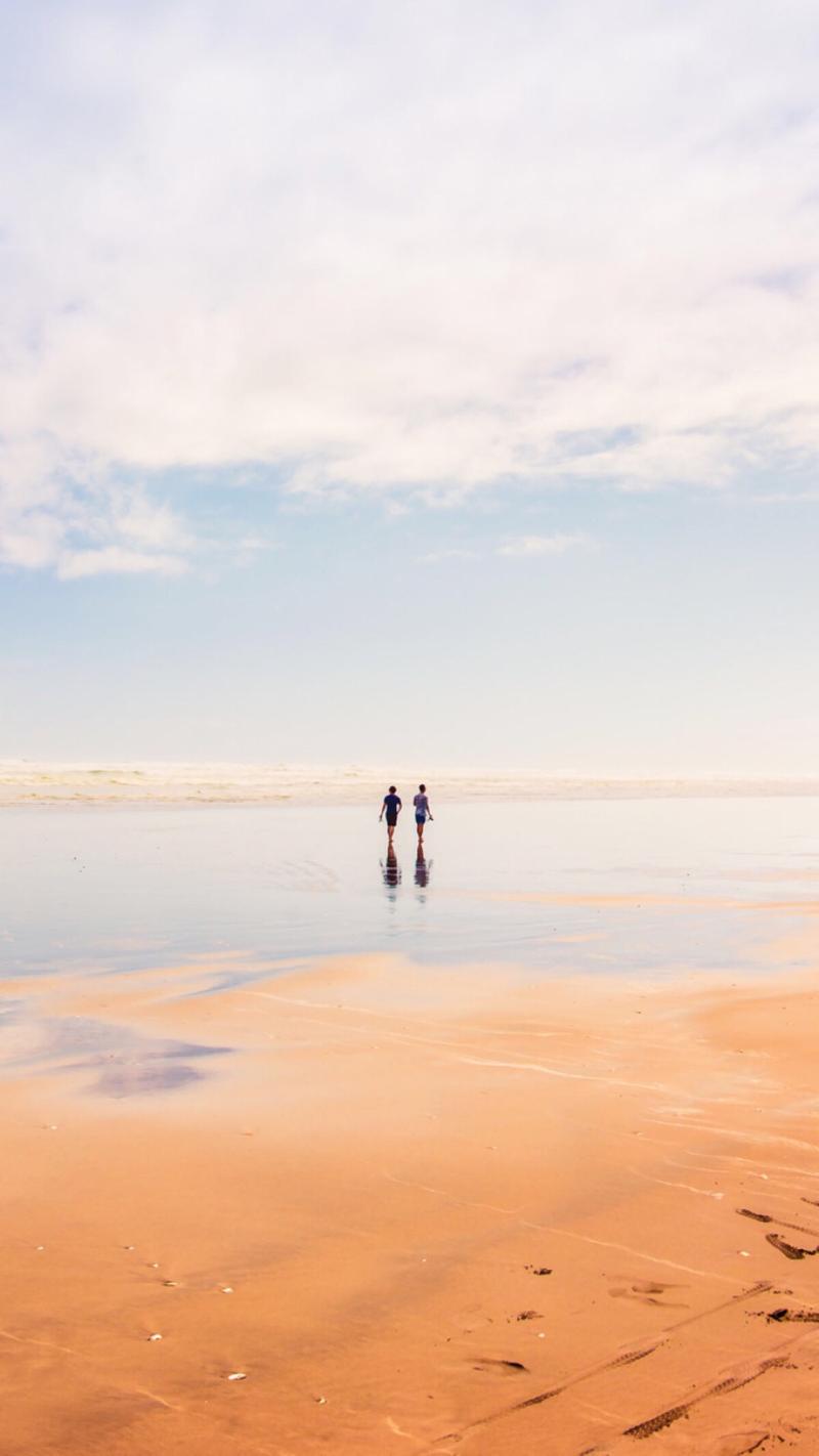 唯美 浪漫 海边 景色 壁纸