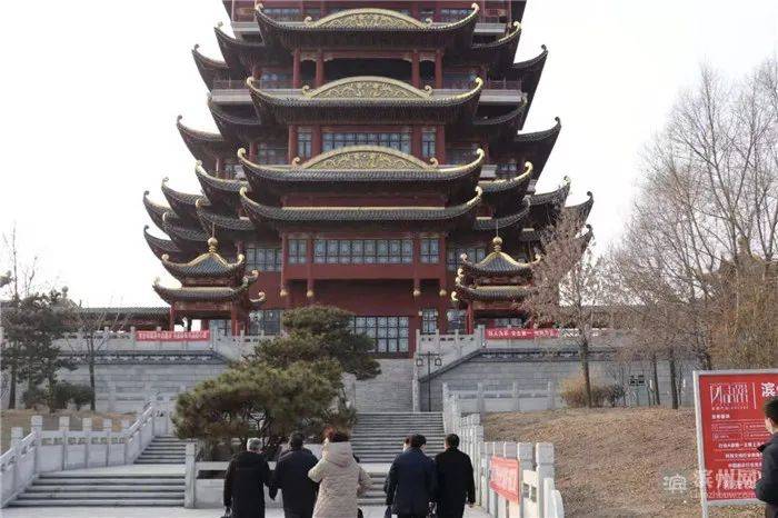 佘春明调研黄河楼项目建设:高标准高境界打造滨州又一