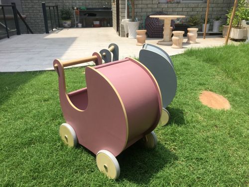 出口木质儿童学步车手推车宝宝婴儿助步车多功能调速木制益智玩具