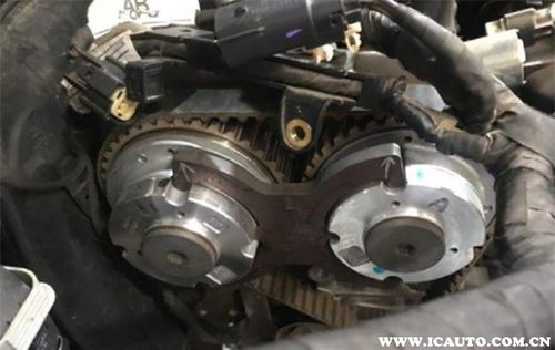 福特蒙迪欧正时安装图,2.0t和1.5t正时安装图解_车主