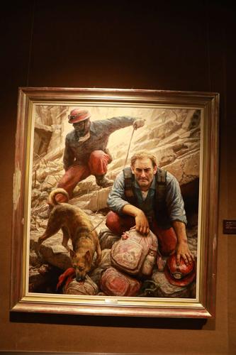 李自健美术馆画展