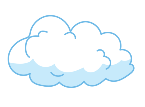 卡通小云朵图标图片
