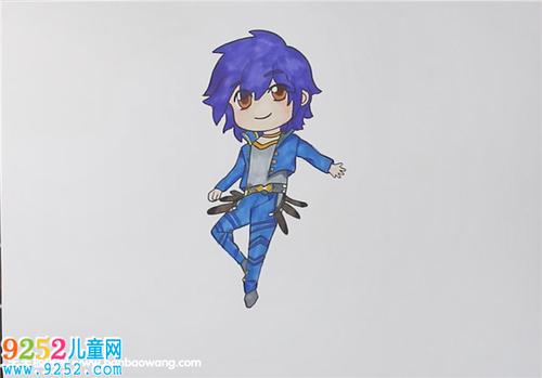 斗罗大陆唐三简笔画 斗罗大陆唐三简笔画教程