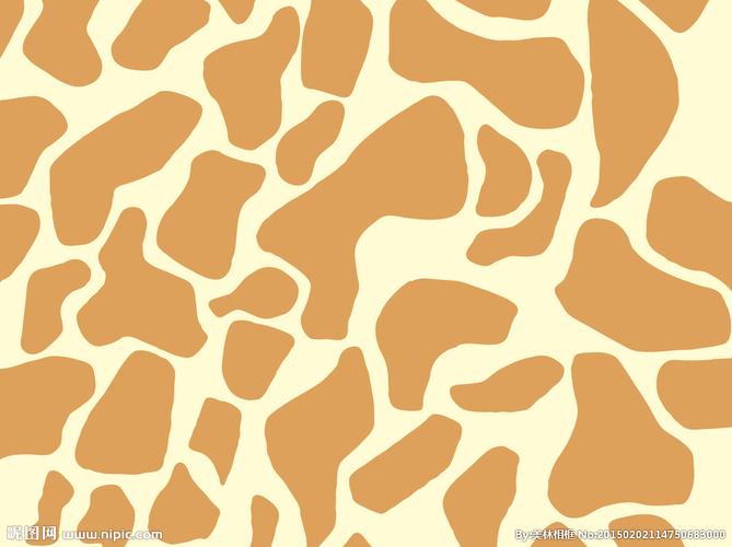 长颈鹿纹图片