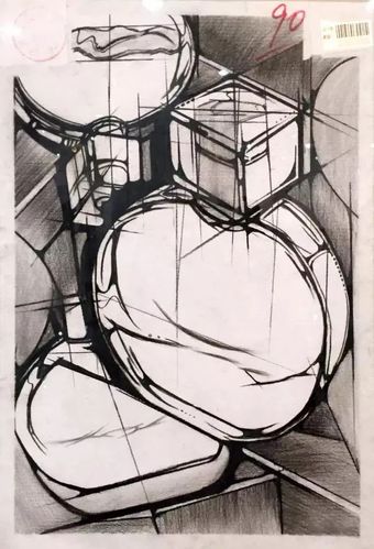 川美设计素描的4种解题方法,掌握了考试就没有问题!