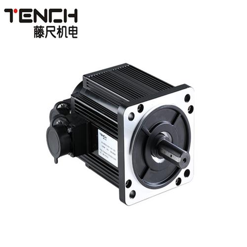 无刷伺服电机50w光轴直流伺服马达 高精度小功率伺服直流电机