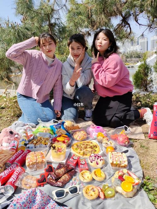 春游野餐_野餐_春游_出行_人文风光展示