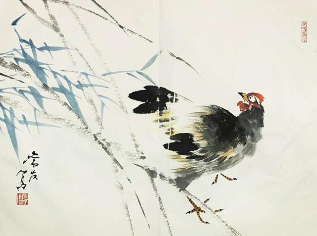 分享至好友和朋友圈 梁化昭/文 写意的"意"字点明了中国画创作中画家
