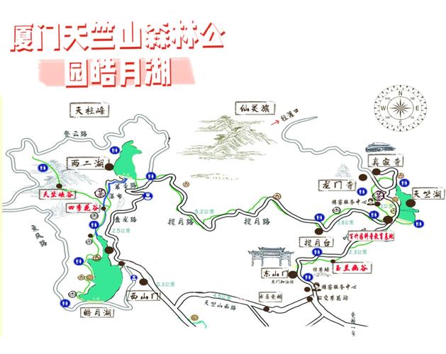 厦门休闲胜地:天竺山森林公园_休闲_森林_天竺山森林公园_出行_人文