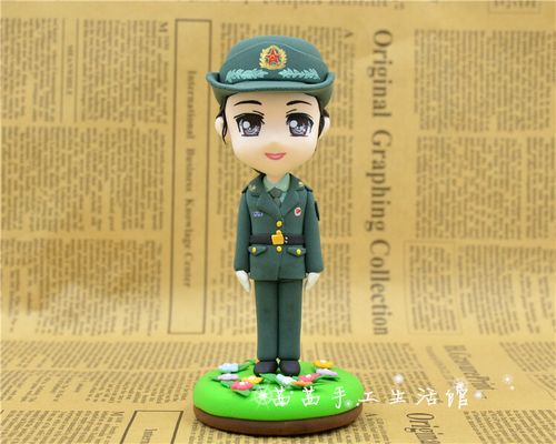 真人定制超轻粘土人偶手办 diy手工 生日礼物 情人节礼物 创意礼品就