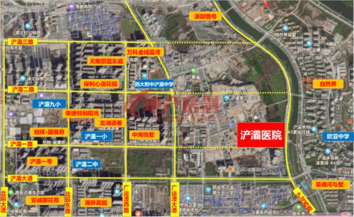 规划公示,地块挂牌,浐灞将迎来三甲医院!