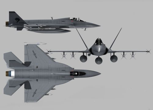 国内市场需求自主研制开发的先进隐身轻型多用途yfc-1e "枭龙"歼击机