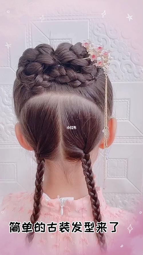 简单的古装发型_发型_古装_古风_古风发型_母婴_婴童