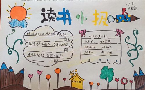 让阅读成为习惯,让书香飘逸校园——泗洪通州实验学校阅读手抄报征集.