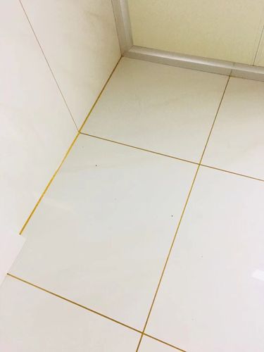 闪亮金和贵族银的美缝成品颜色