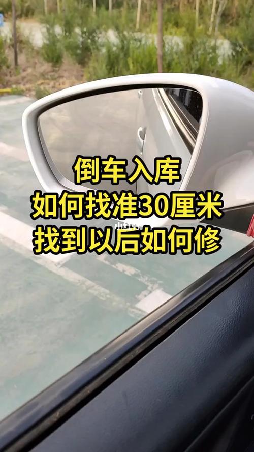 倒车入库找准30厘米_倒车入库_科目二_驾照_遂溪孔子文化城自由行热门