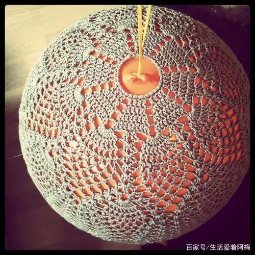 手工蕾丝灯罩附