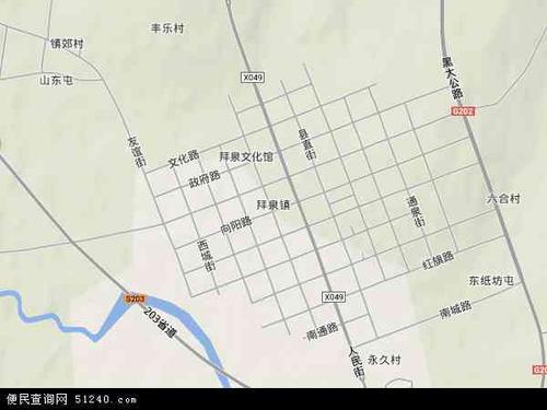 黑龙江省 齐齐哈尔市 拜泉县 拜泉镇 本站收录有:2020拜泉镇卫星地图
