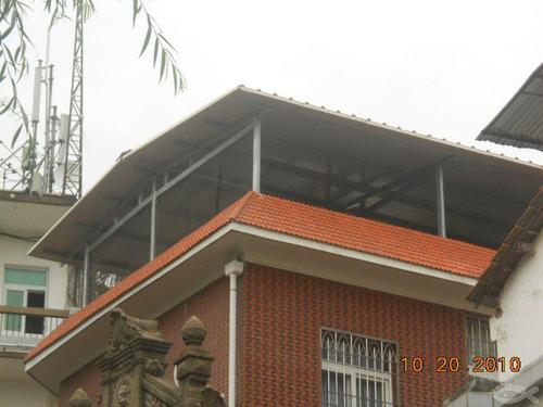 屋面上搭棚子做防水用,怎么套定额