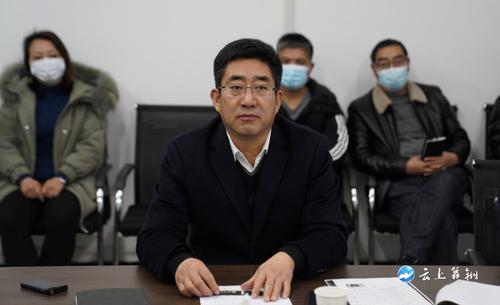 舞钢市:朱志骞调研南部产业区规划建设情况