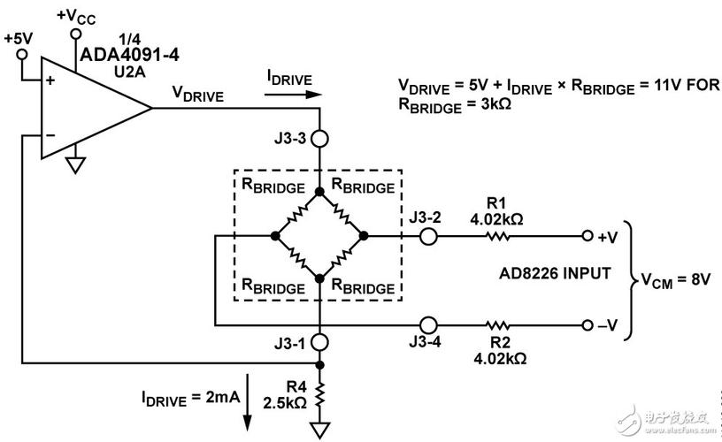 4ma至20ma压力传感器变送器,集成电压或电流驱动_压力传感器电路