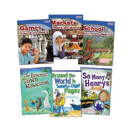 【预订】world of wonder 6-book set: themed fiction and