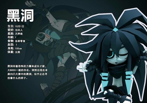 凹凸世界人物资料 小黑洞