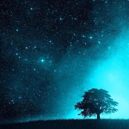 背景图丨小清新唯美天空封面图梦幻星空头像