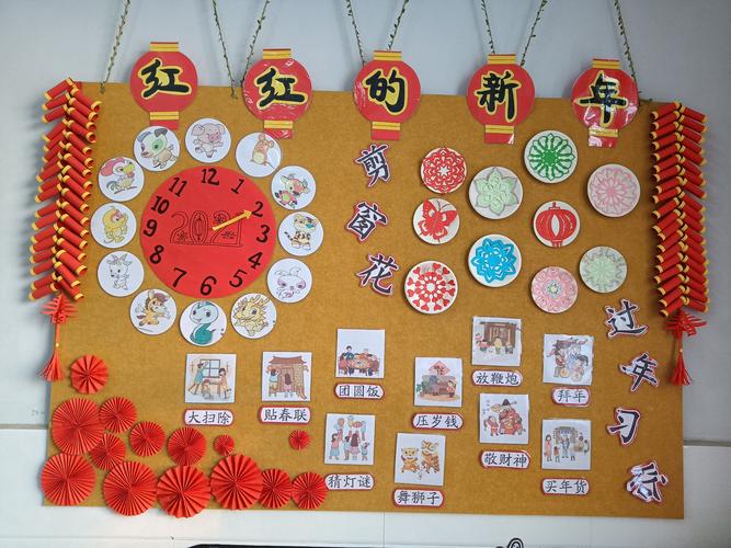 新庄幼儿园元旦主题环创展示