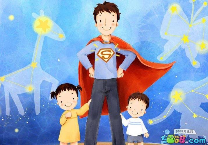 学生作文 年级作文 小学作文 二年级作文   我的爸爸长得又高又壮,他