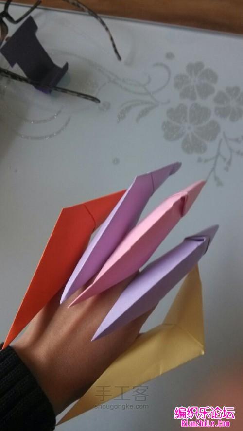 折纸爪子图解教程