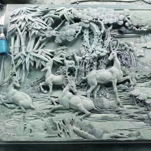 浮雕石雕壁画青石浮雕多少钱一平方