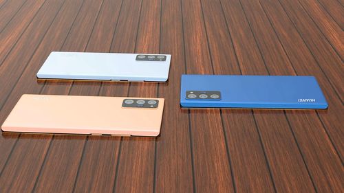 华为p50pro概念图这就是四曲真全屏比华为mate40更值得期待