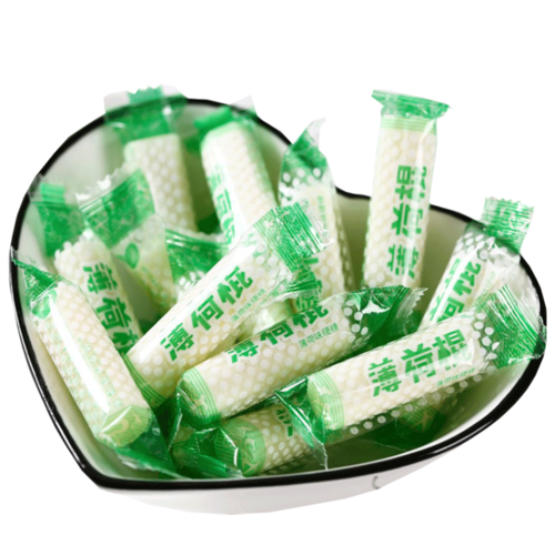 手工薄荷糖清凉糖散称儿时记忆味道小时候的糖果 老式白薄荷棍500g