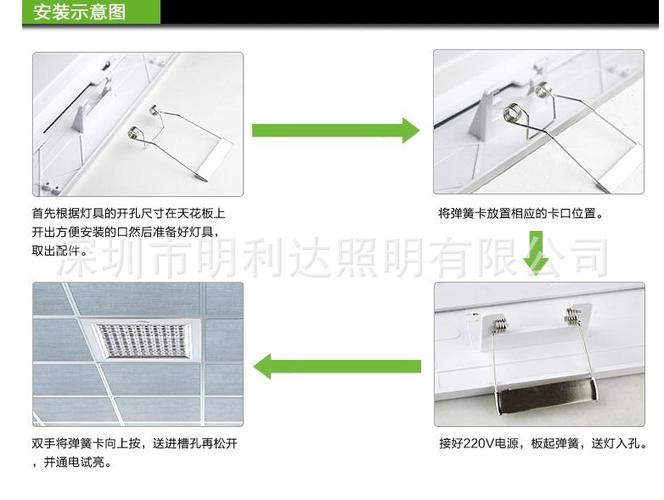 led厨卫灯嵌入式 led平板灯 led贴片厨卫灯 4w暗装 高