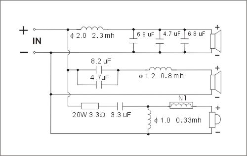 佳讯分频器三分频 专业舞台高中低音3分频音响分音频器 kas-3805c