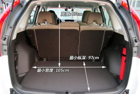 东风本田cr-v后备箱尺寸大小是多少啊?思域呢?